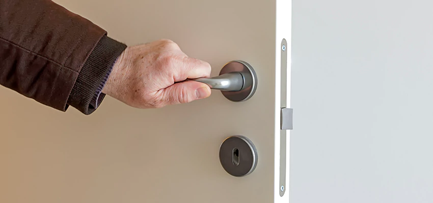 Restroom Locks Privacy Bolt Installation in Rockford
