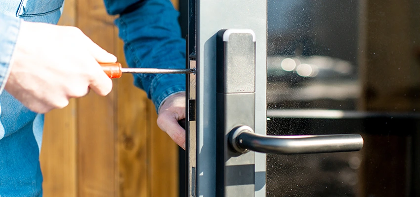 Aluminium Door Lock Replacement in Rockford