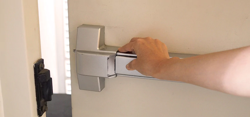 Roller Gate Panic Bar Installation in Rockford, Illinois